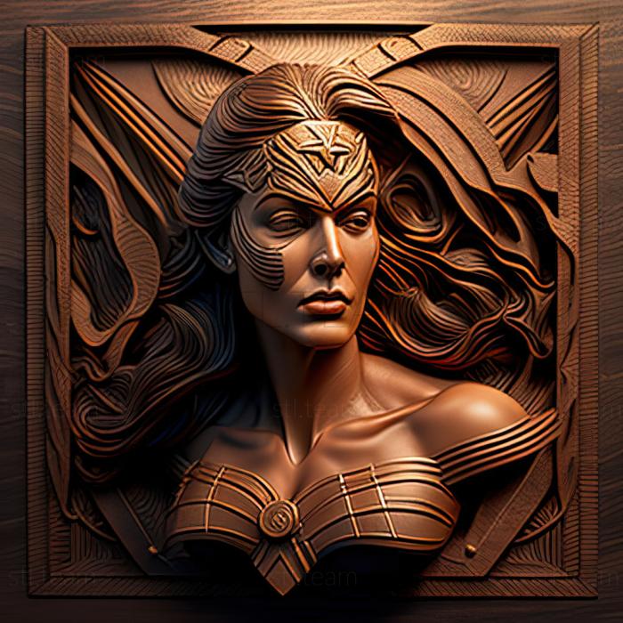 3D model Wonder Woman (STL)